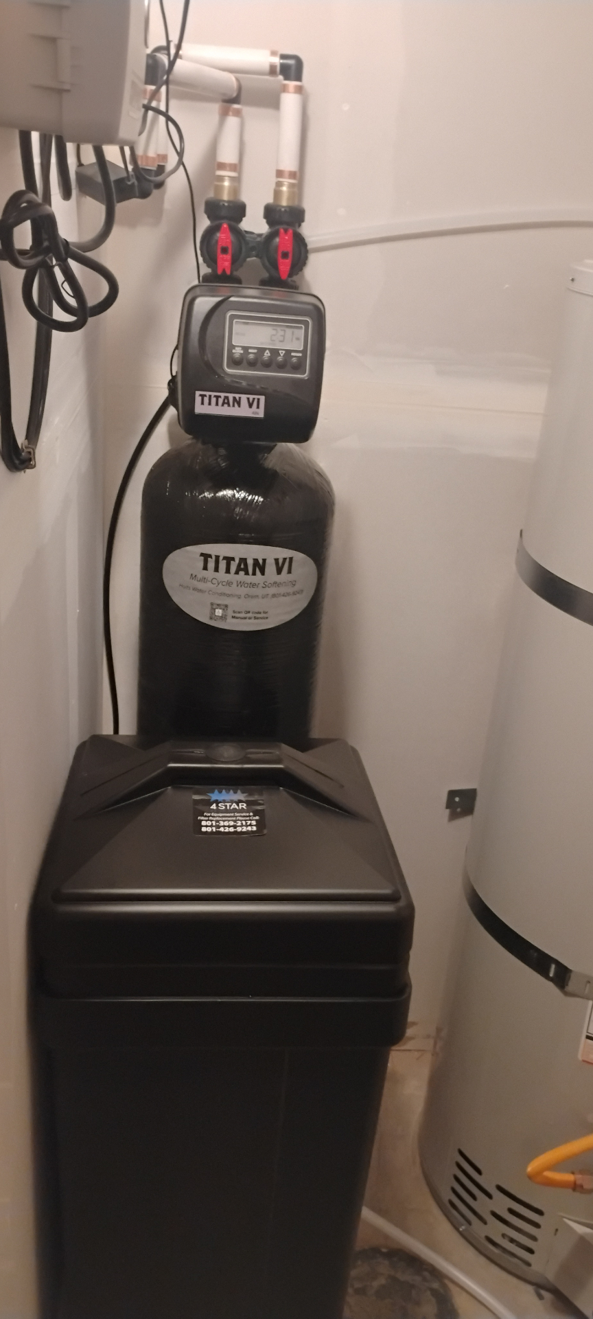 After: Lehi · Titan VI Softener install